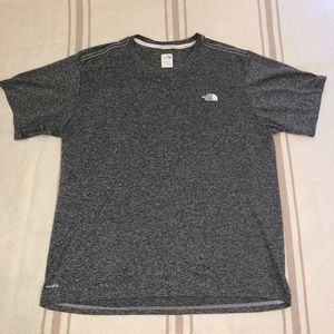 Heather Gray North Face Vapor Wick T-shirt L NWOT